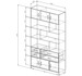 Стеллаж в комплекте Либерти-62-128 дуб сонома / белый фото 2